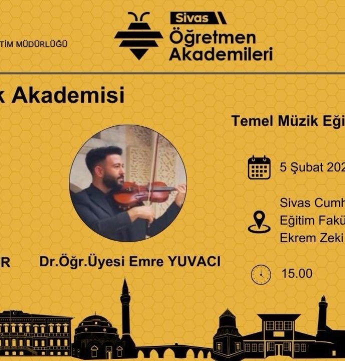 Sivas’ta akademik müzik buluşması