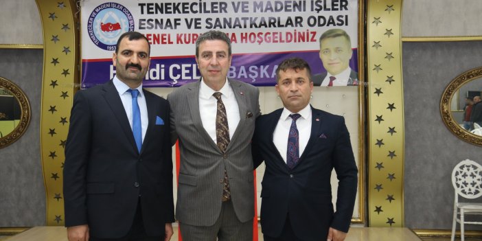 Sivas Tenekeciler Odası’nda yeni başkan Burak Polat