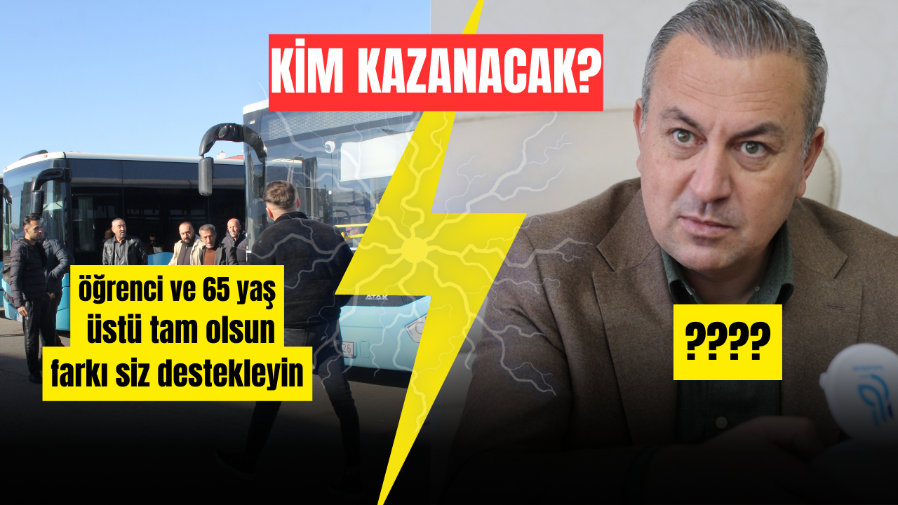 Sivas’ta Otobüsçüler ve Belediye Karşı Karşıya