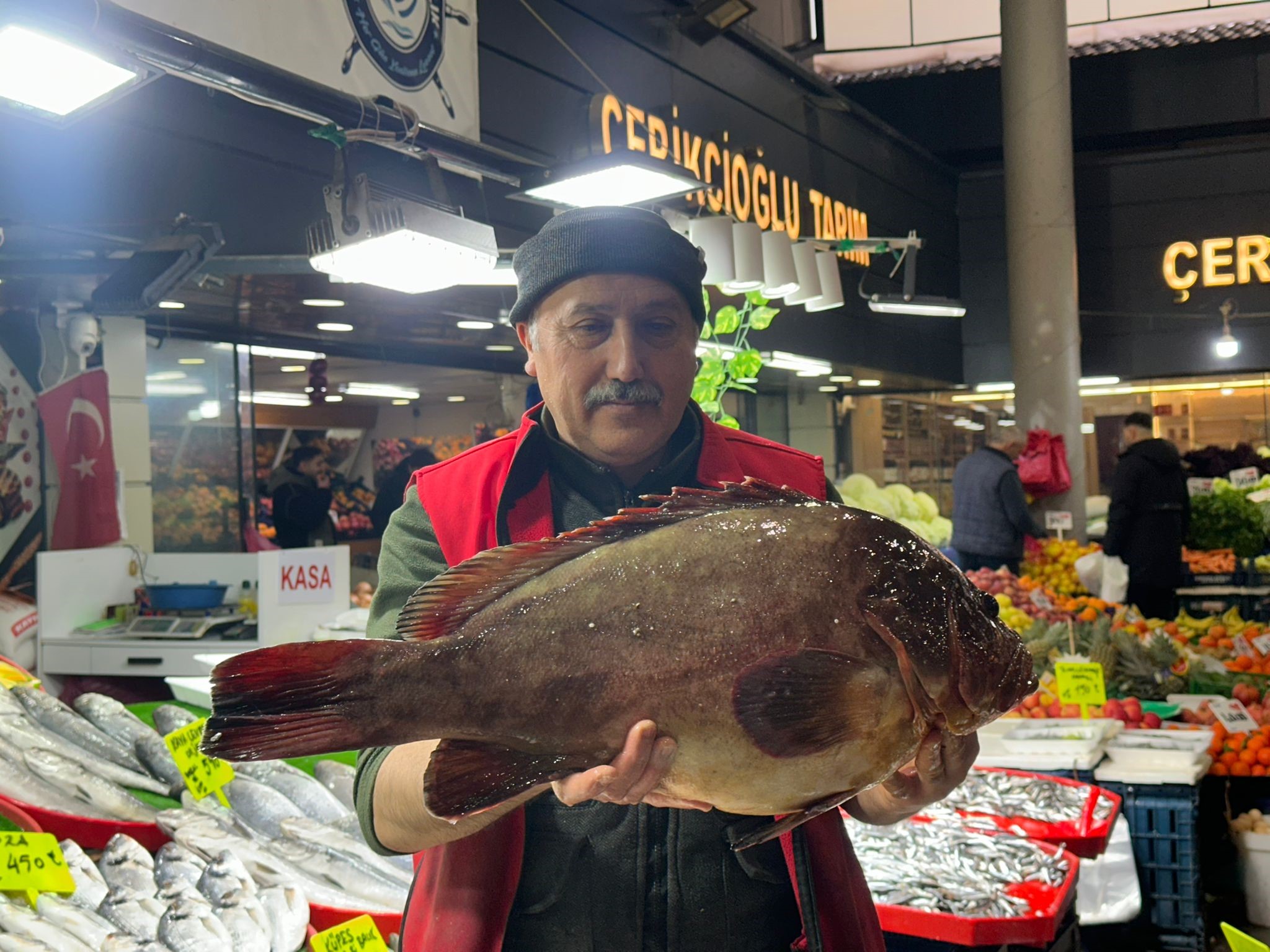 Sivas’ta Nadir Orfoz Balığı! Fiyatıyla da Şaşırttı