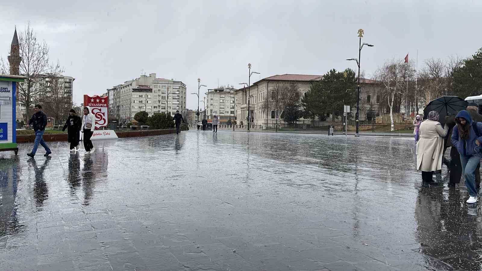 Sivas’ta soğuk ve yağışlı hava etkisini artıracak