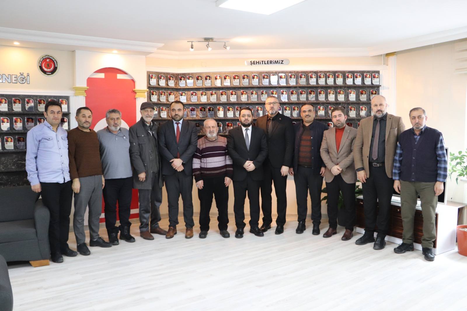 Sivas’ta Vefa Ziyareti: Şehit Aileleri Unutulmadı