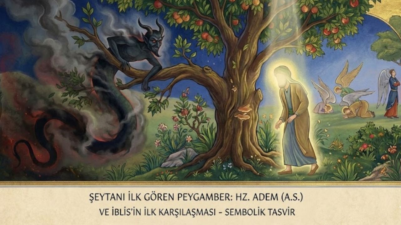 Şeytanı ilk gören Peygamber kimdir? Hz. Adem ve İblis'in ilk karşılaşması
