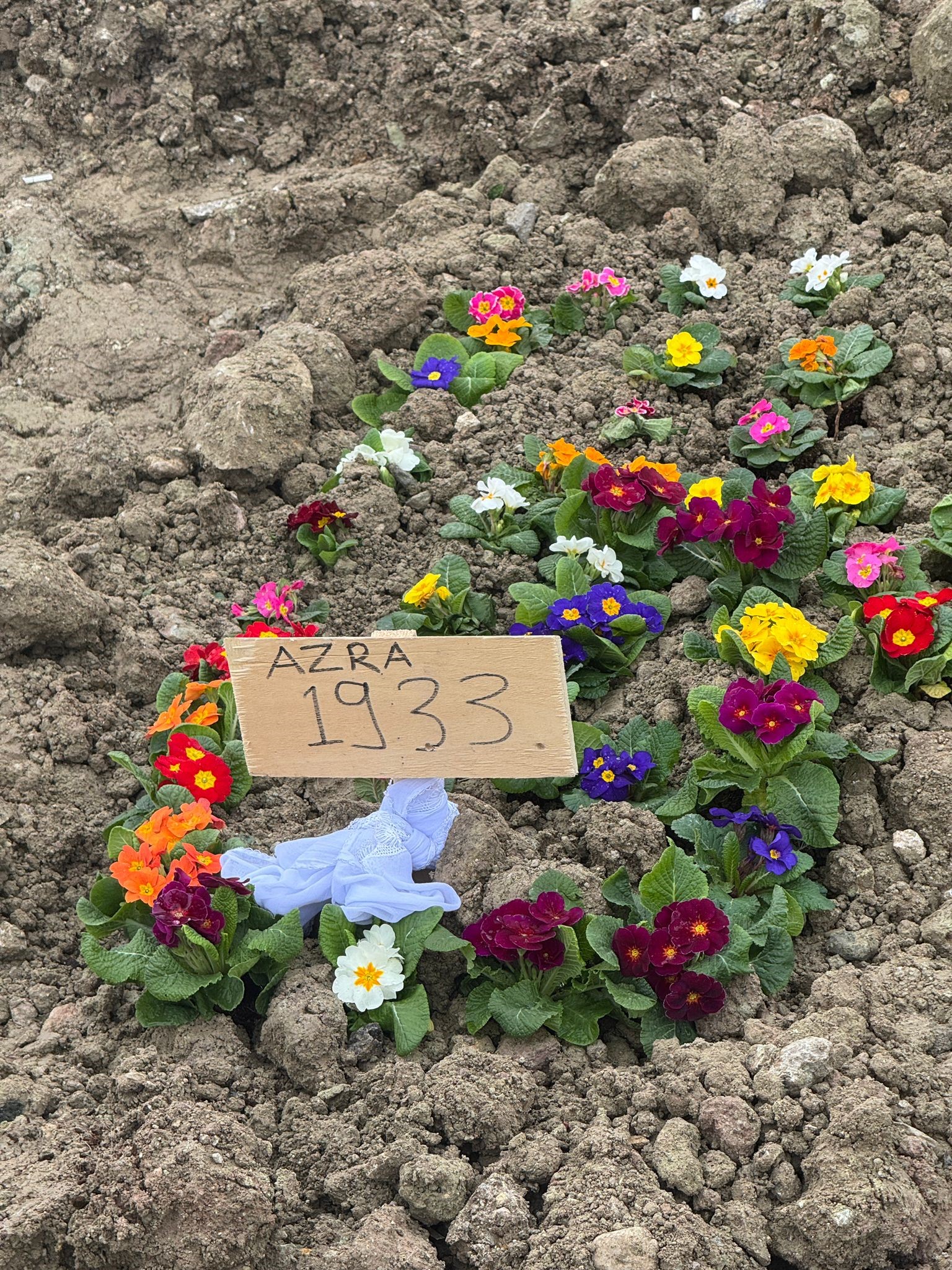 Babası tarafından öldürülen kız çocuğu toprağa verildi