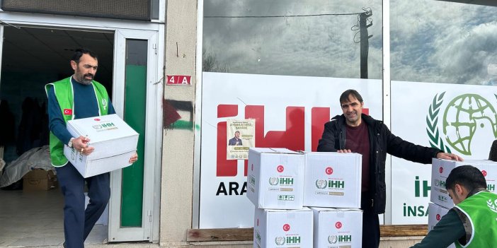 İHH'dan Sivas’ta yetim ve ihtiyaç sahiplerine ramazan yardımı