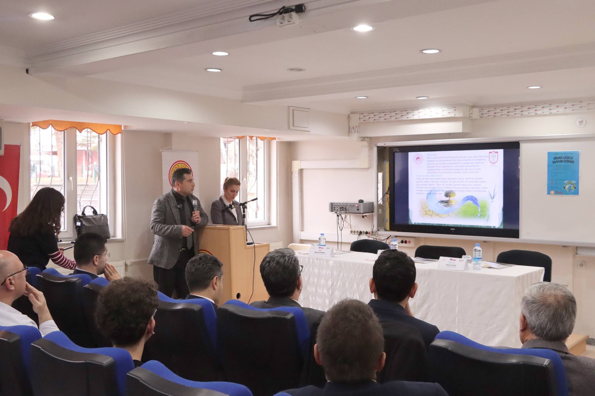 Sivas’ta öğrencilere sürdürülebilir su kullanımı anlatıldı