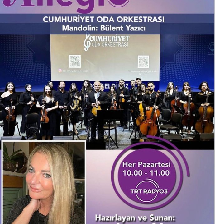 Mandolinin Sihri TRT Radyo 3’te Sivas’tan yayındaydı