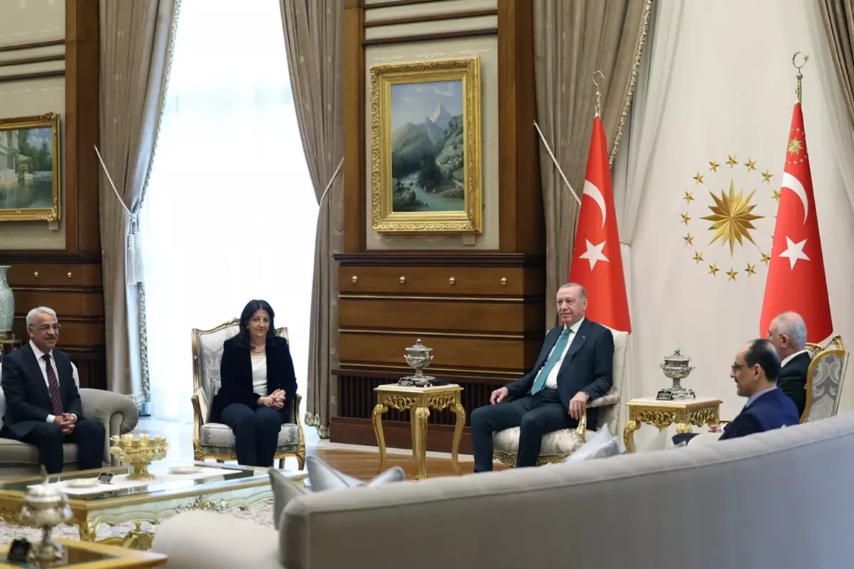 DEM Parti-Erdoğan görüşmesi sonrası ilk açıklama geldi