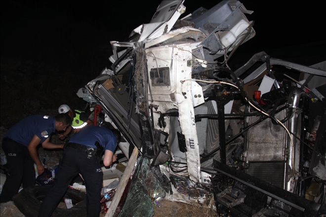 SAADET PARTİSİ İLÇE BAŞKANI TRAFİK KAZASINDA ÖLDÜ