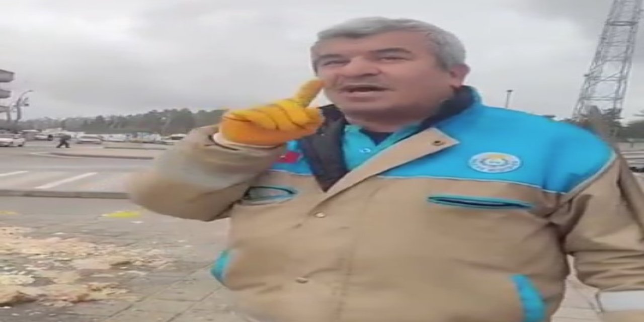 “Emek bizden, değer yok!” Temizlik görevlisi isyan etti