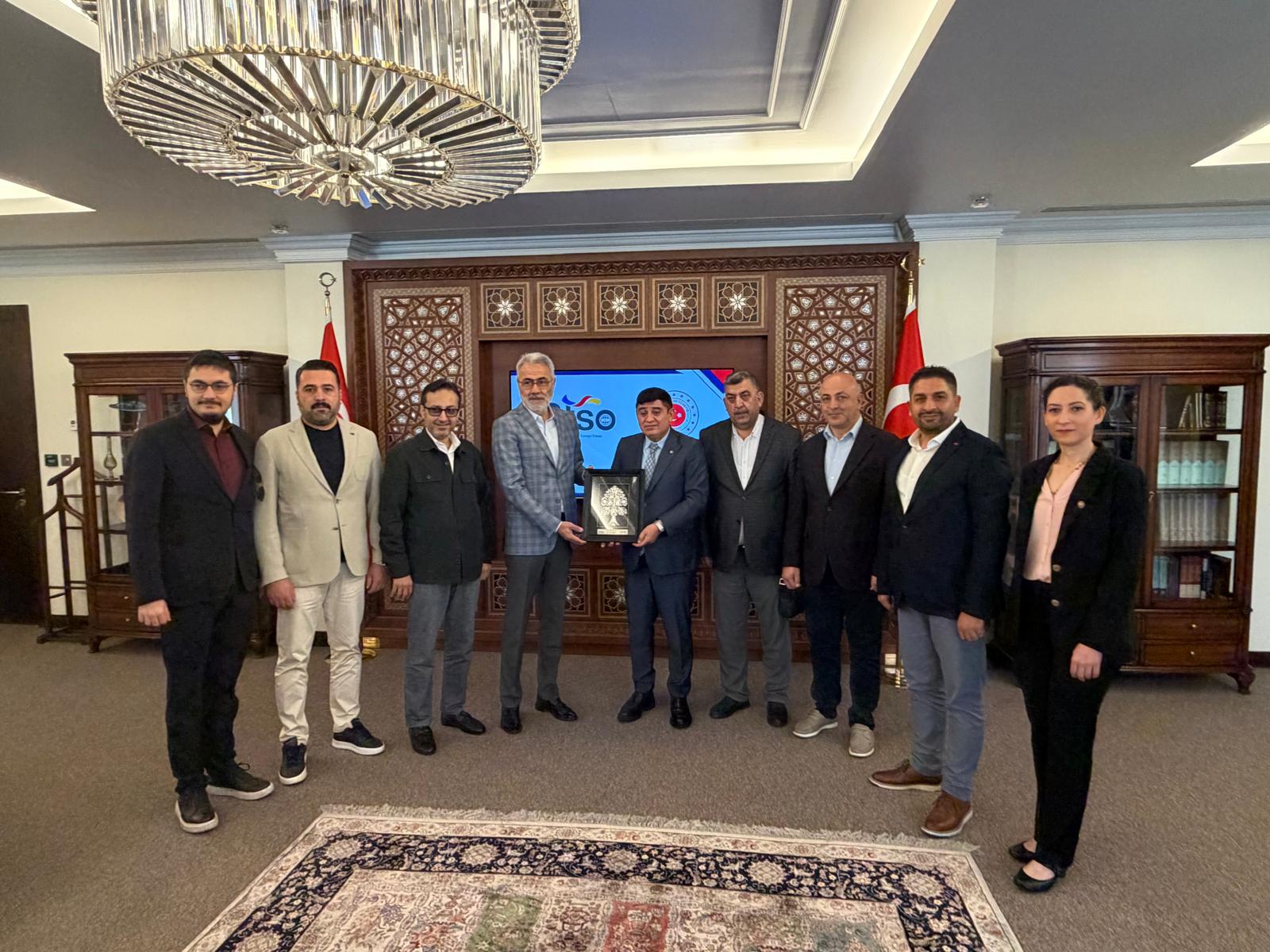 Sivas heyetinden Körfez’de stratejik görüşme