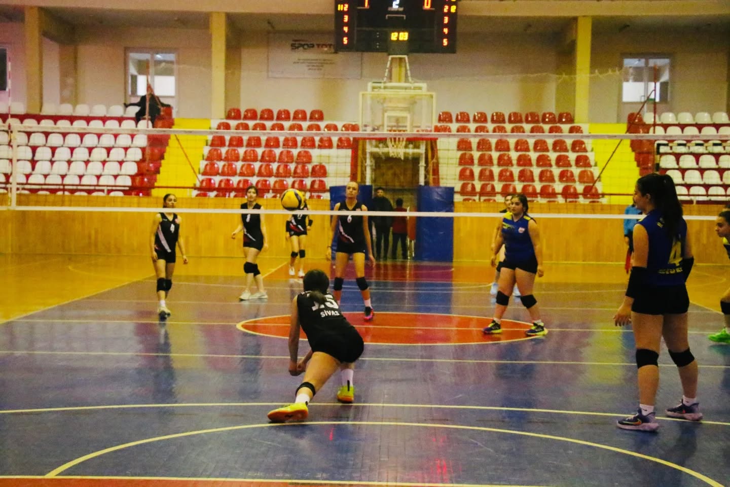 Sivas’ta voleybol coşkusu