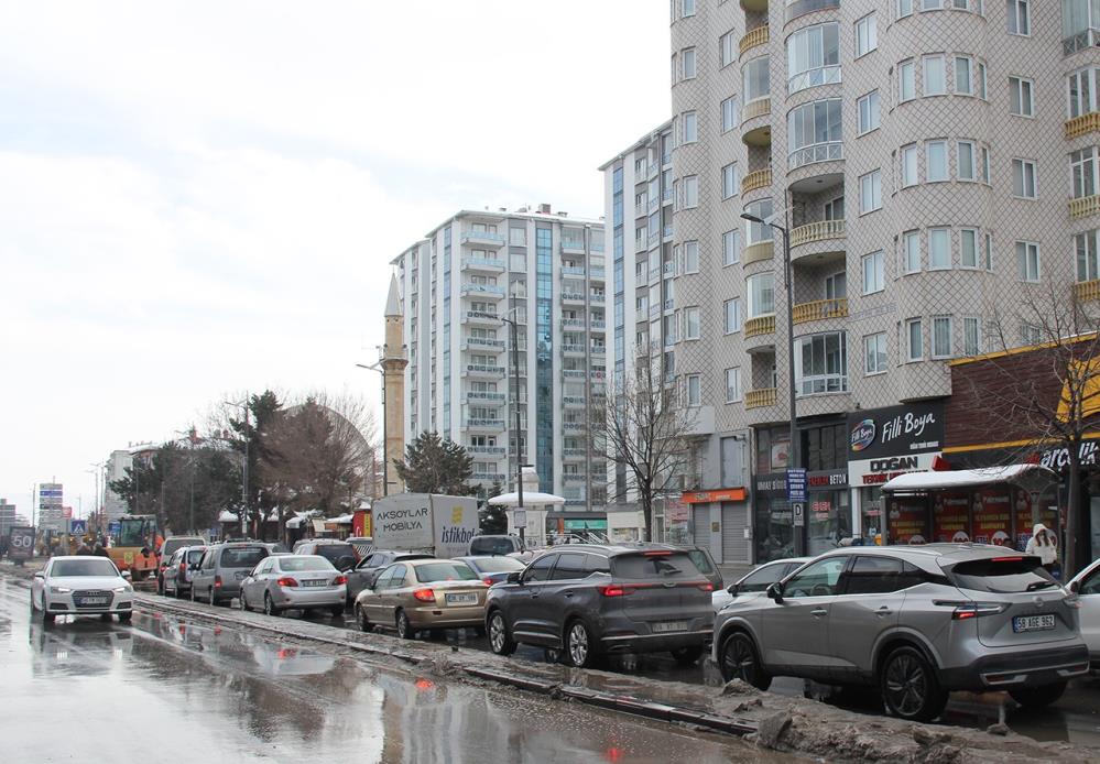 Sivas’ta trafiğe kayıtlı taşıtlar yükselişte