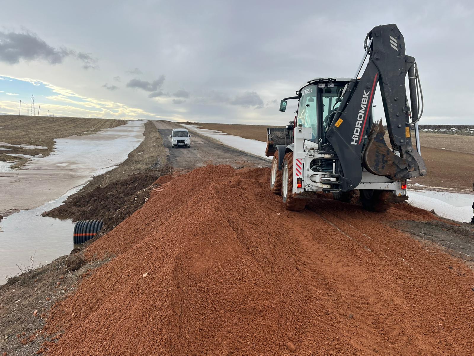 Karla mücadele sonrası Sivas’ta düzenleme