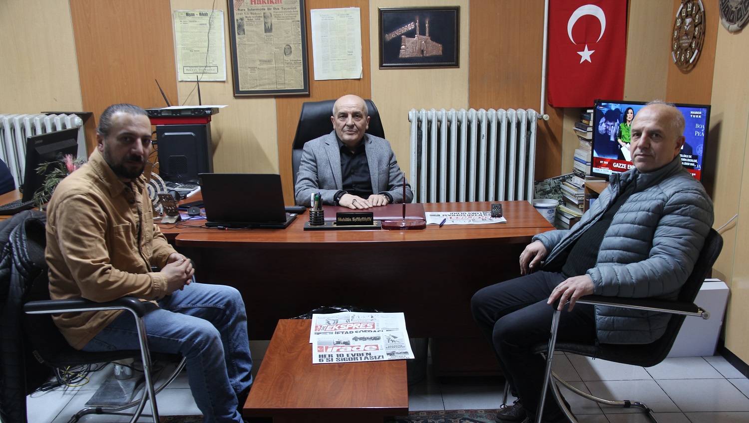 Sivas Kahveciler Odası’ndan Sivas Ekspres’e Ziyaret