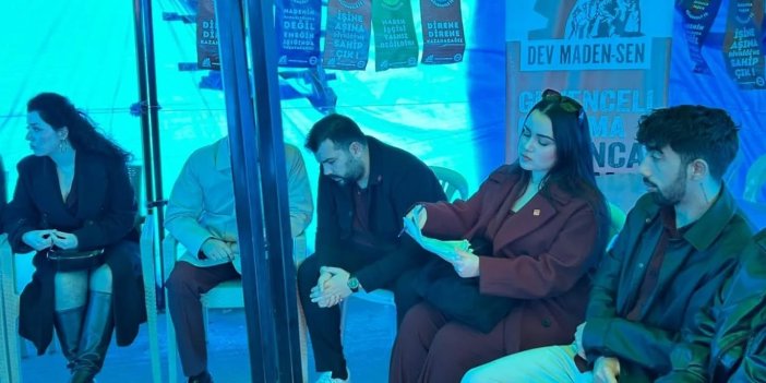 Sivas’ta madencilerin hak arayışına destek