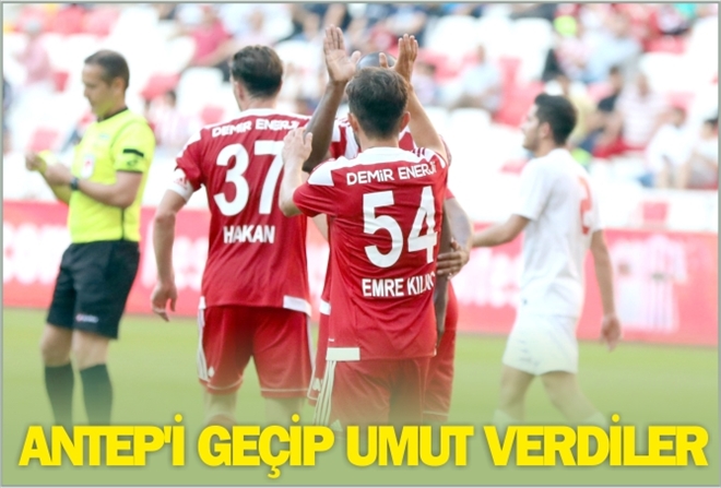 ANTEP´İ GEÇİP UMUT VERDİLER