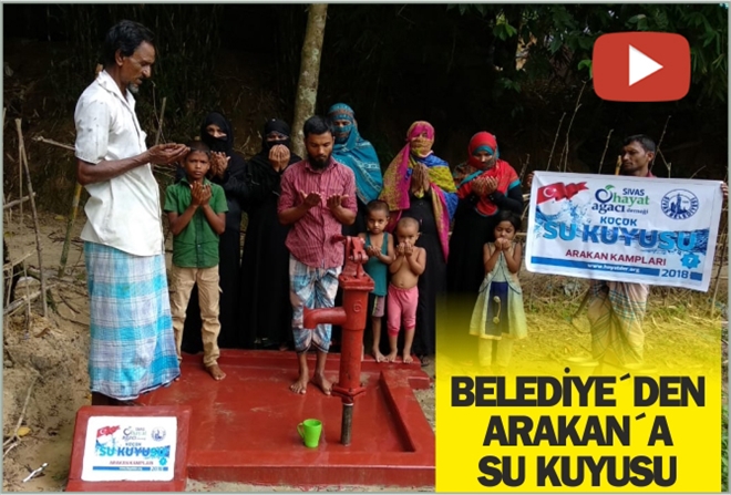 BELEDİYE´DEN ARAKAN´A SU KUYUSU
