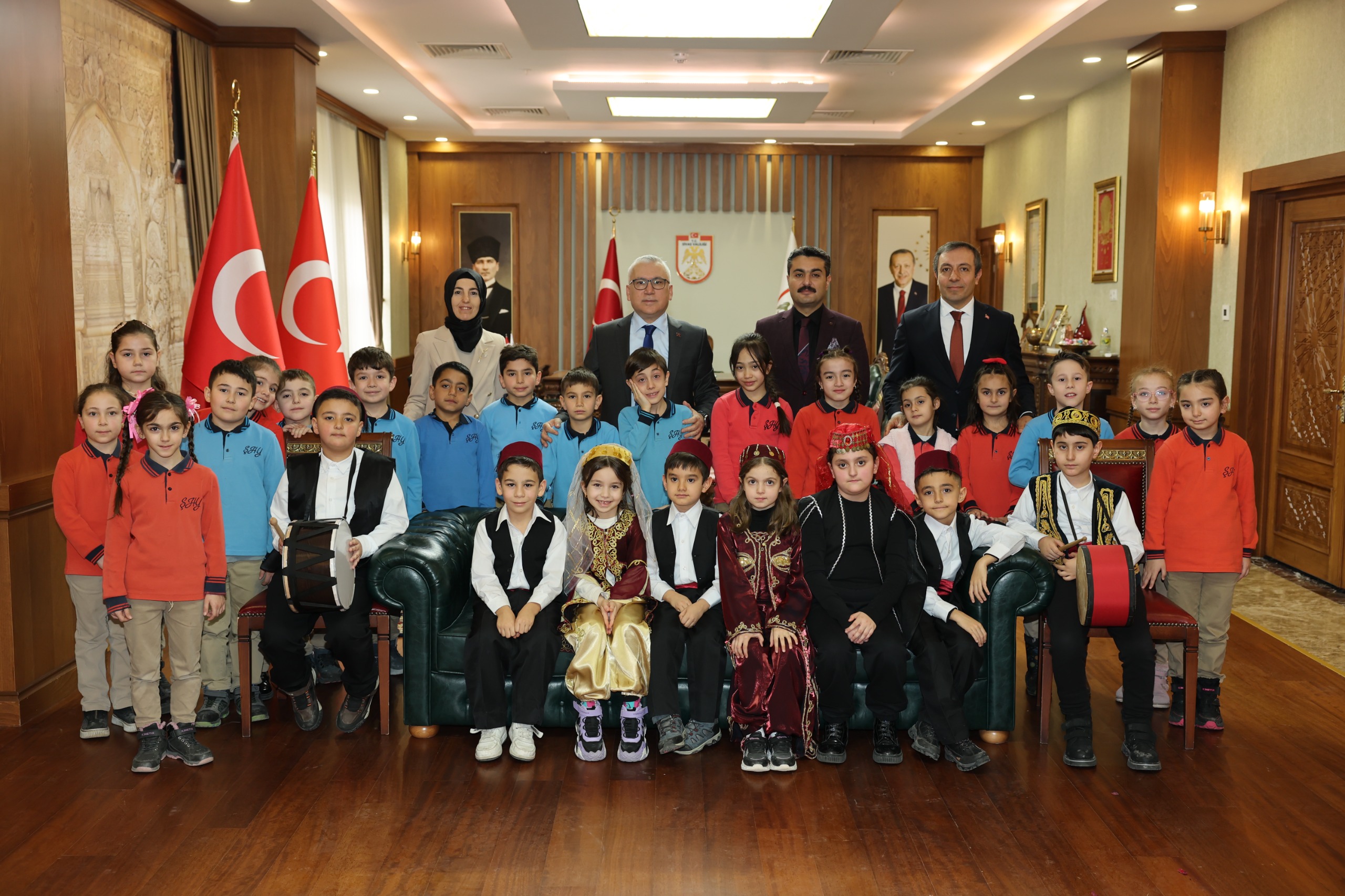 Minik Kalpler Sivas Valiliğinde