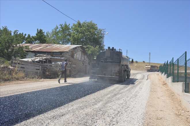 SUŞEHRİ´NDE ASFALT ÇALIŞMASI