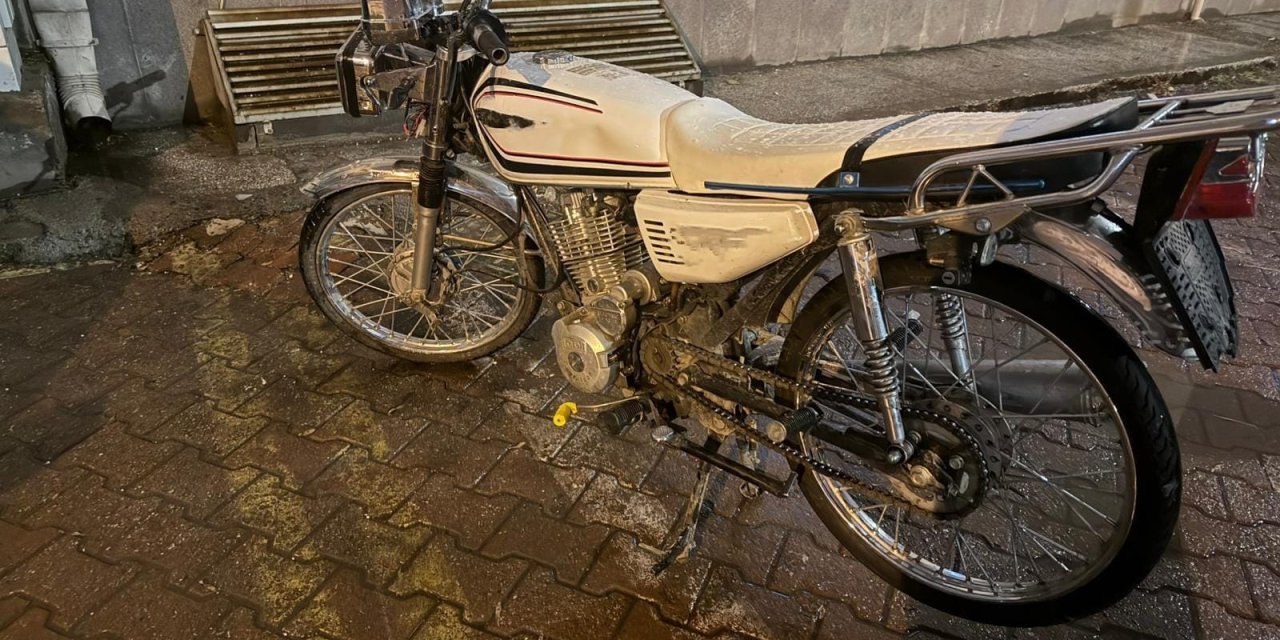 Sivas'ta motosiklet hırsızlığına 2 tutuklama