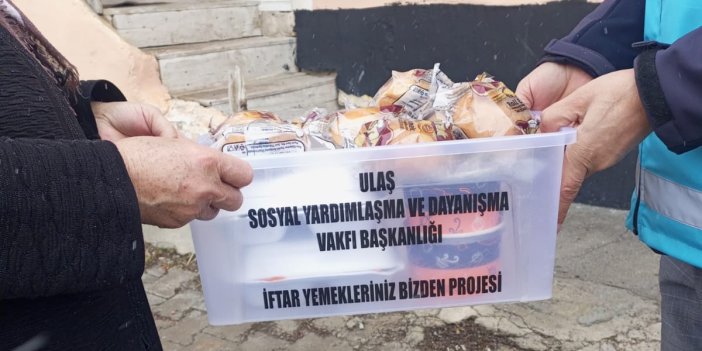 Sivas’ta yaşlı ve engellilere Ramazan desteği