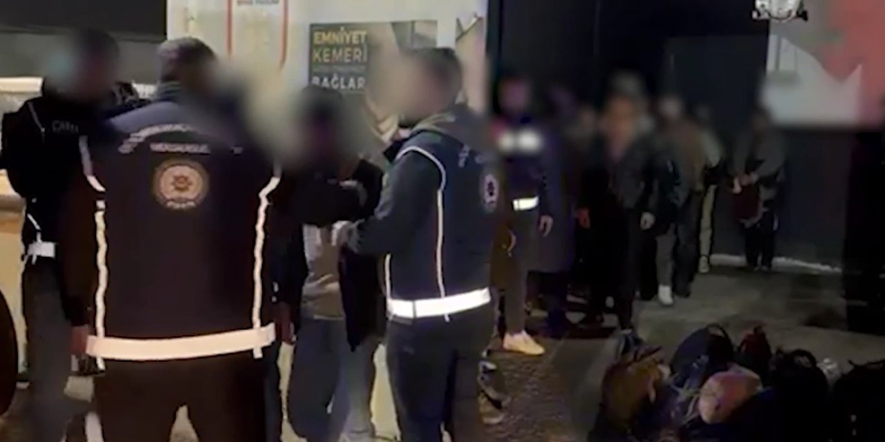 Sivas'ta iki ayda 111 düzensiz göçmen yakalandı