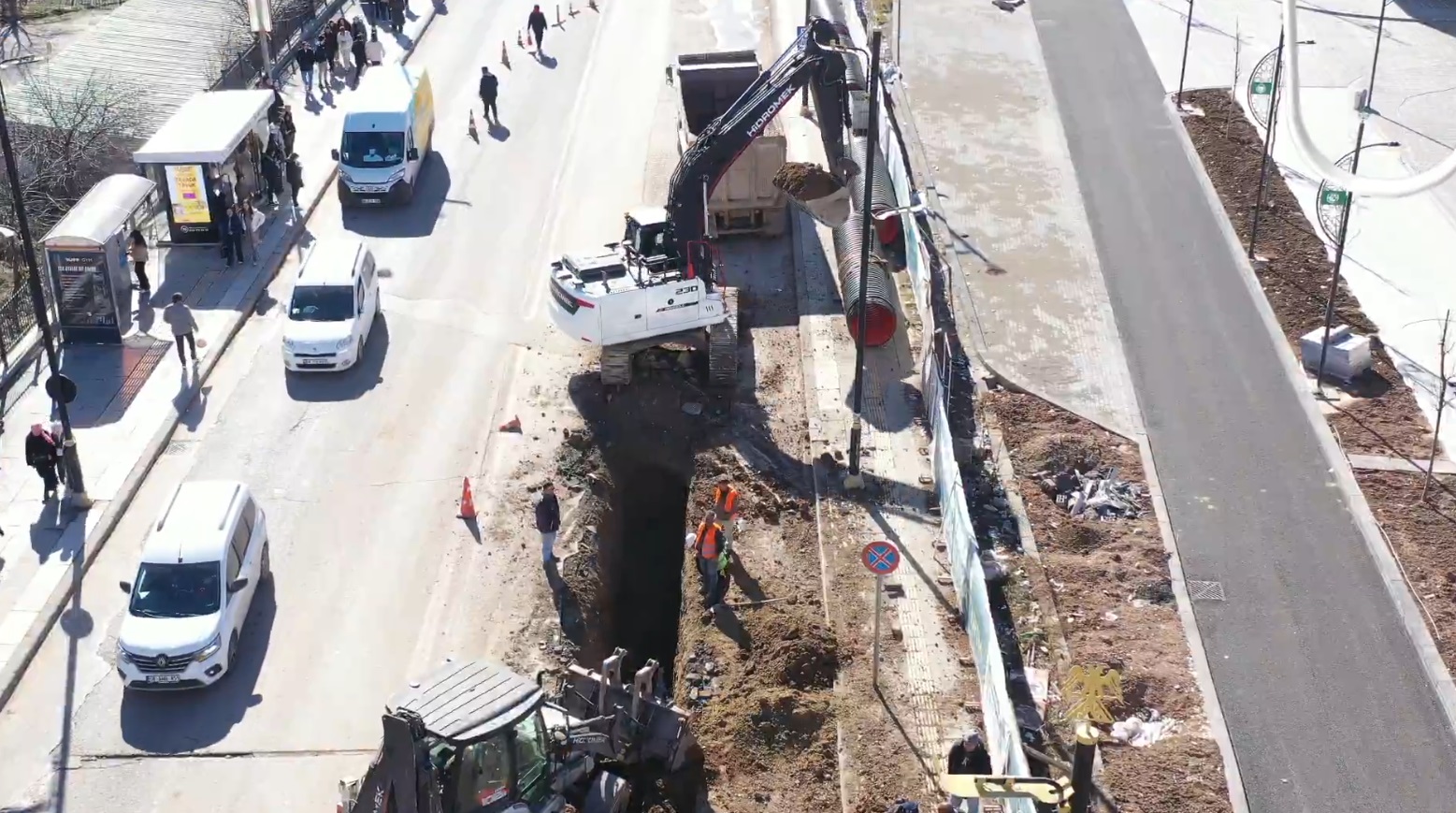 SCÜ'de kampüs altyapısı yenileniyor