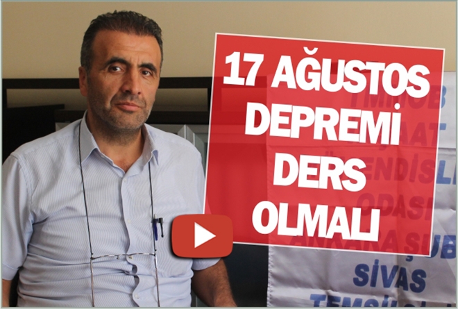 ?17 AĞUSTOS DEPREMİ DERS OLMALI?