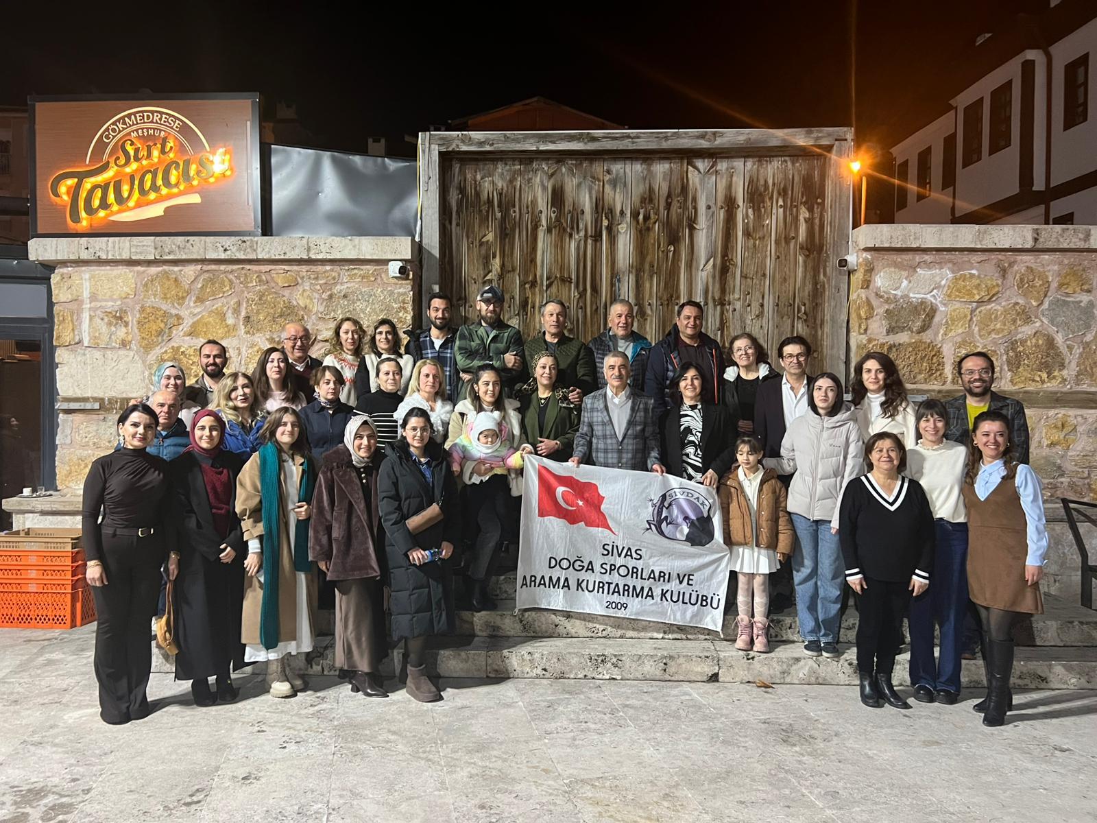 Sivas’ta gönüllüler iftarda buluştu