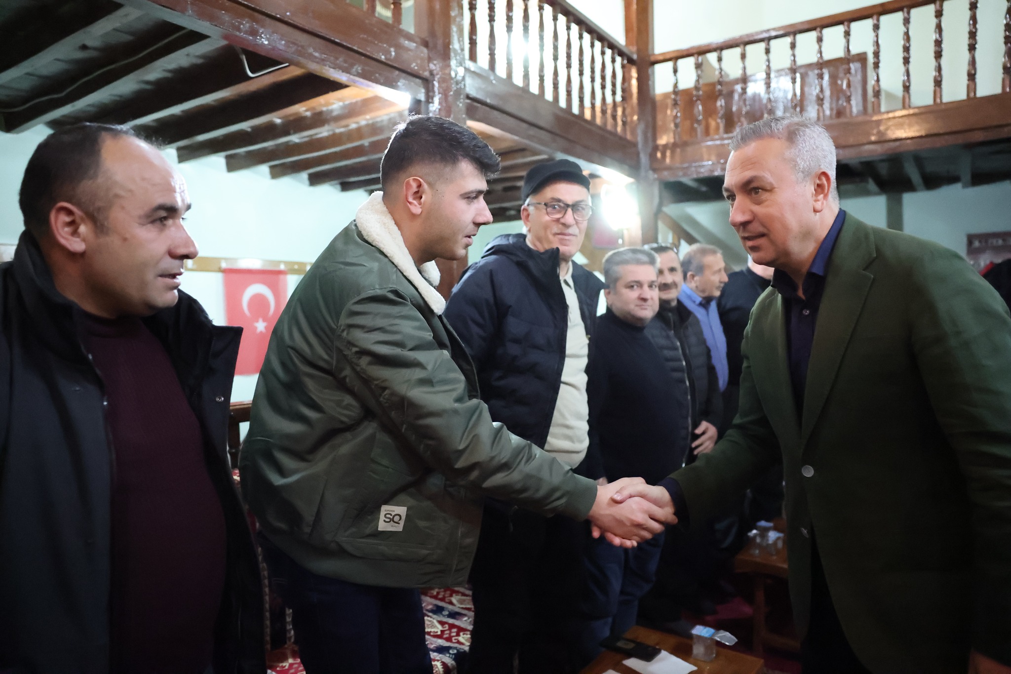 Başkan Uzun demiryolu çalışanlarıyla buluştu