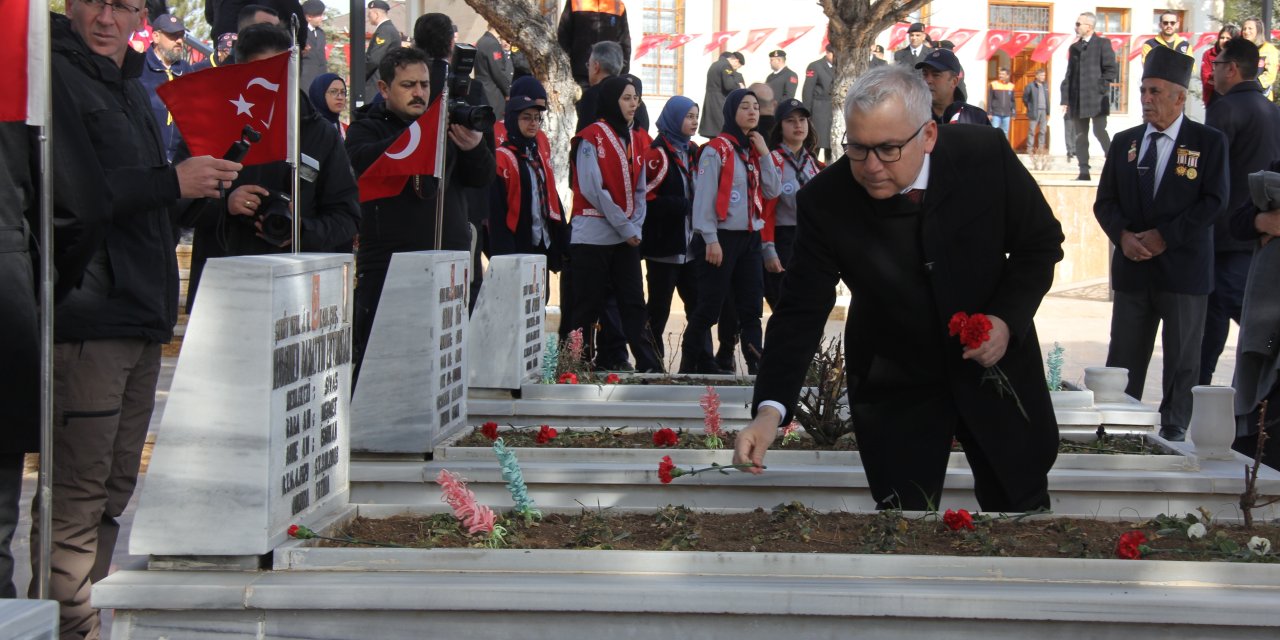 Sivas'ta tarihi zaferin 111'nci yılında şehitler anıldı