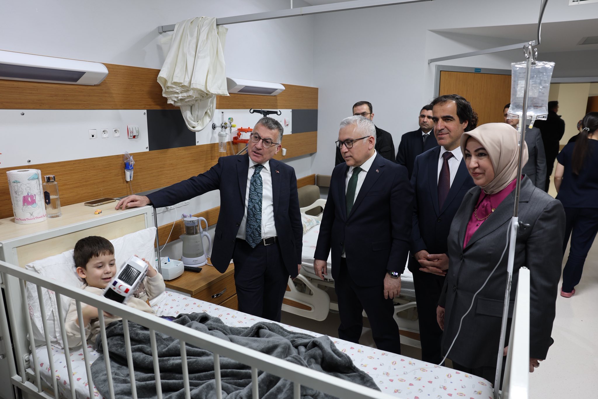 Sivas’ta bayramda hastalara moral ziyareti