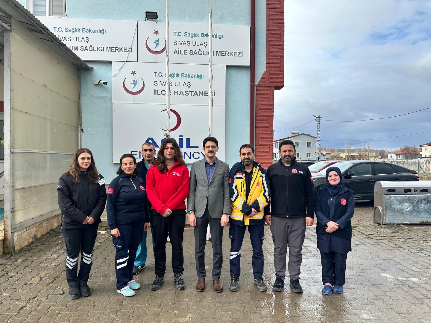 Ulaş’ta bayram coşkusu görev başındakilerle paylaşıldı