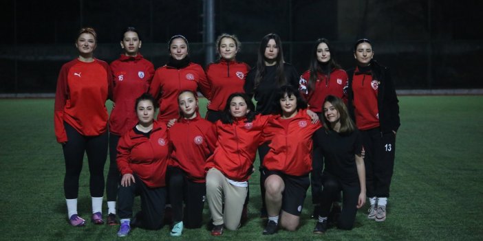 Sivas’ın kadın futbolunda İmranlıspor hedef büyüttü