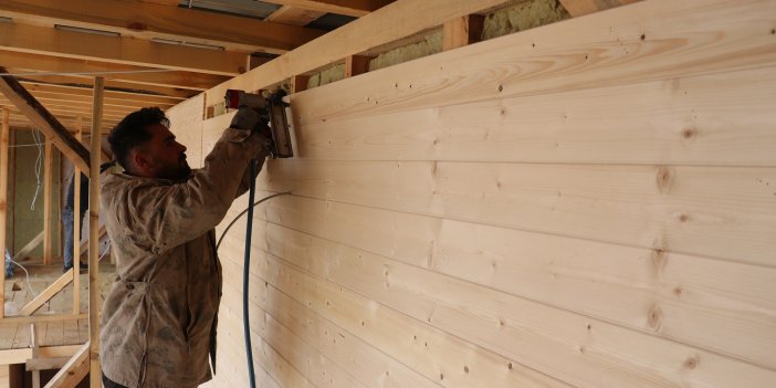 Sivas’tan Avrupa’ya Ahşap Ev İhracatı