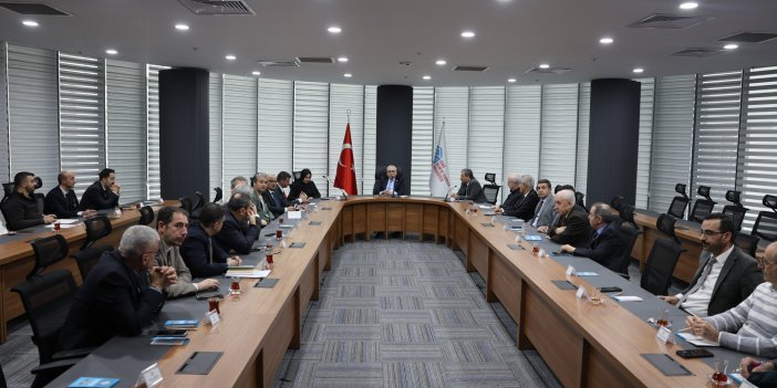 Sivas’ta stratejik projeler masaya yatırıldı