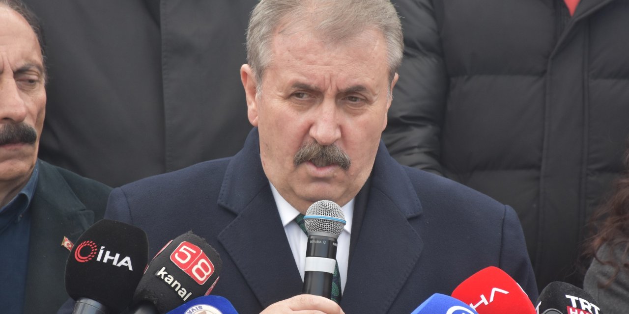 BBP Genel Başkanı Destici Sivas'ta konuştu: Şehitlerimizi unutmayacağız