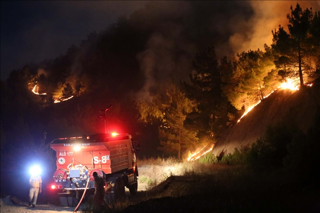 ORMAN YANGINI SÖNDÜRÜLDÜ