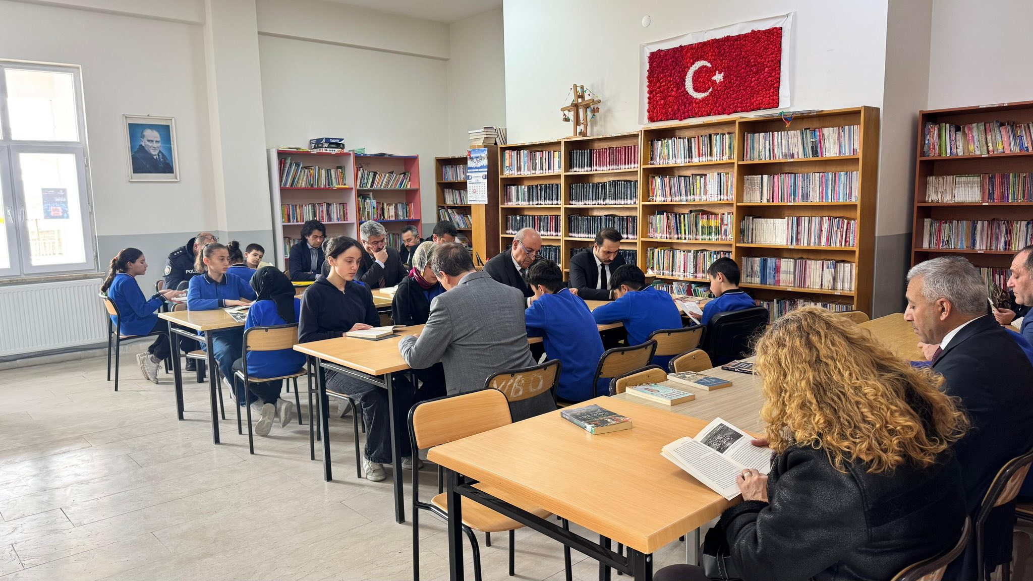 Gemerek’te Kitap Okuma Farkındalığı Etkinliği