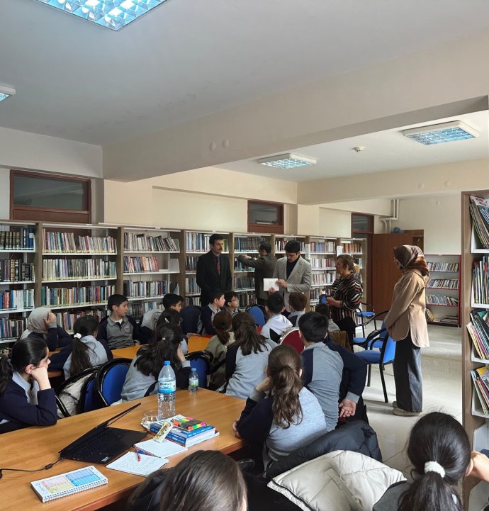 Ulaş’ta Öğrenciler Kütüphane ile Buluştu