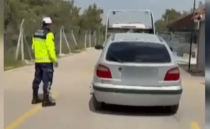 Sivas yolunda makas atan sürücüye rekor  ceza