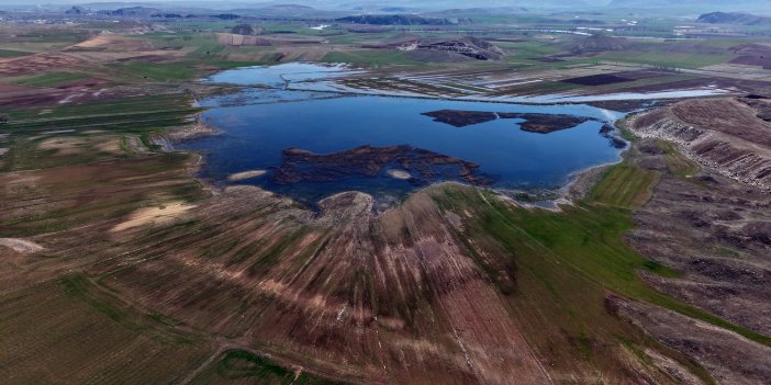 Sivas’ta Kuruyan Göl Yeniden Hayat Buldu
