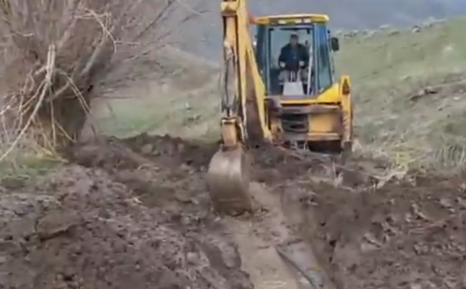 Sivas İl Özel İdaresi’nden Durgunsu Köyü’ne Su Altyapısı Desteği