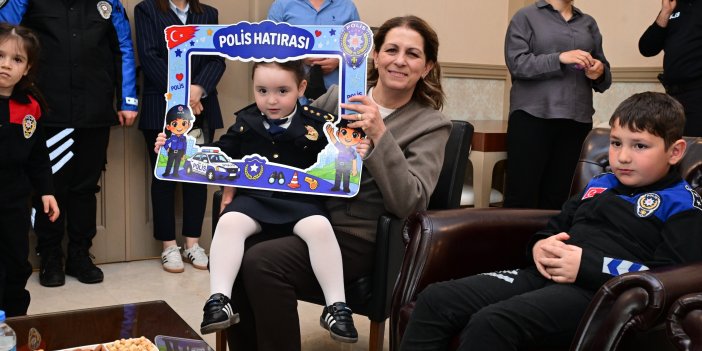 Polis Evlatlarından Müdür Alaağaçlı’ya Ziyaret