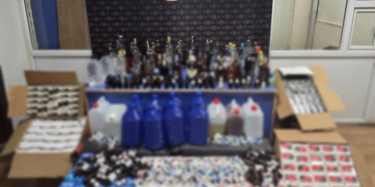 Sivas'ta sahte alkole darbe