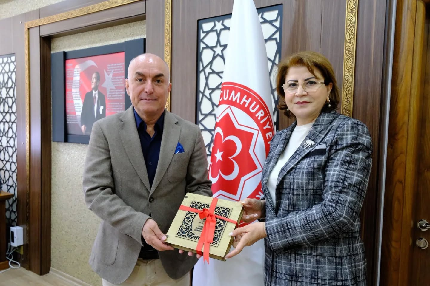 Azerbaycan Ankara Büyükelçiliği’nden Sivas’a ziyaret