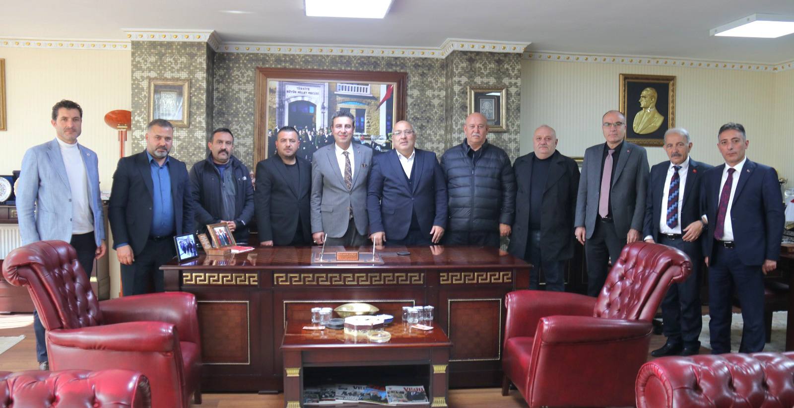 Sivas’ta pazarcıların sorunları görüşüldü