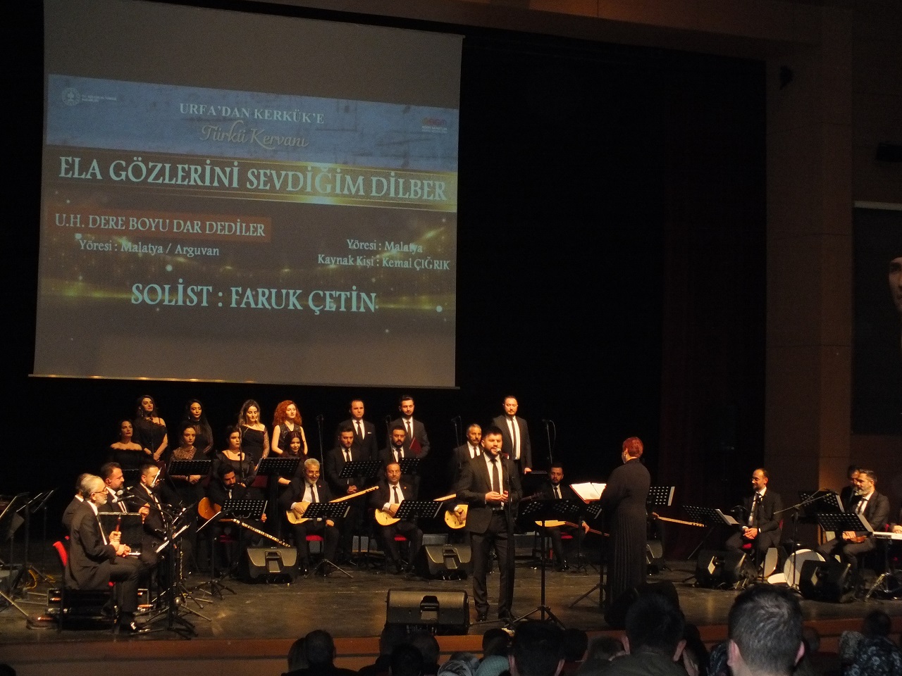 Sivas’ta “Urfa’dan Kerkük’e Türkü Kervanı” büyük ilgi gördü