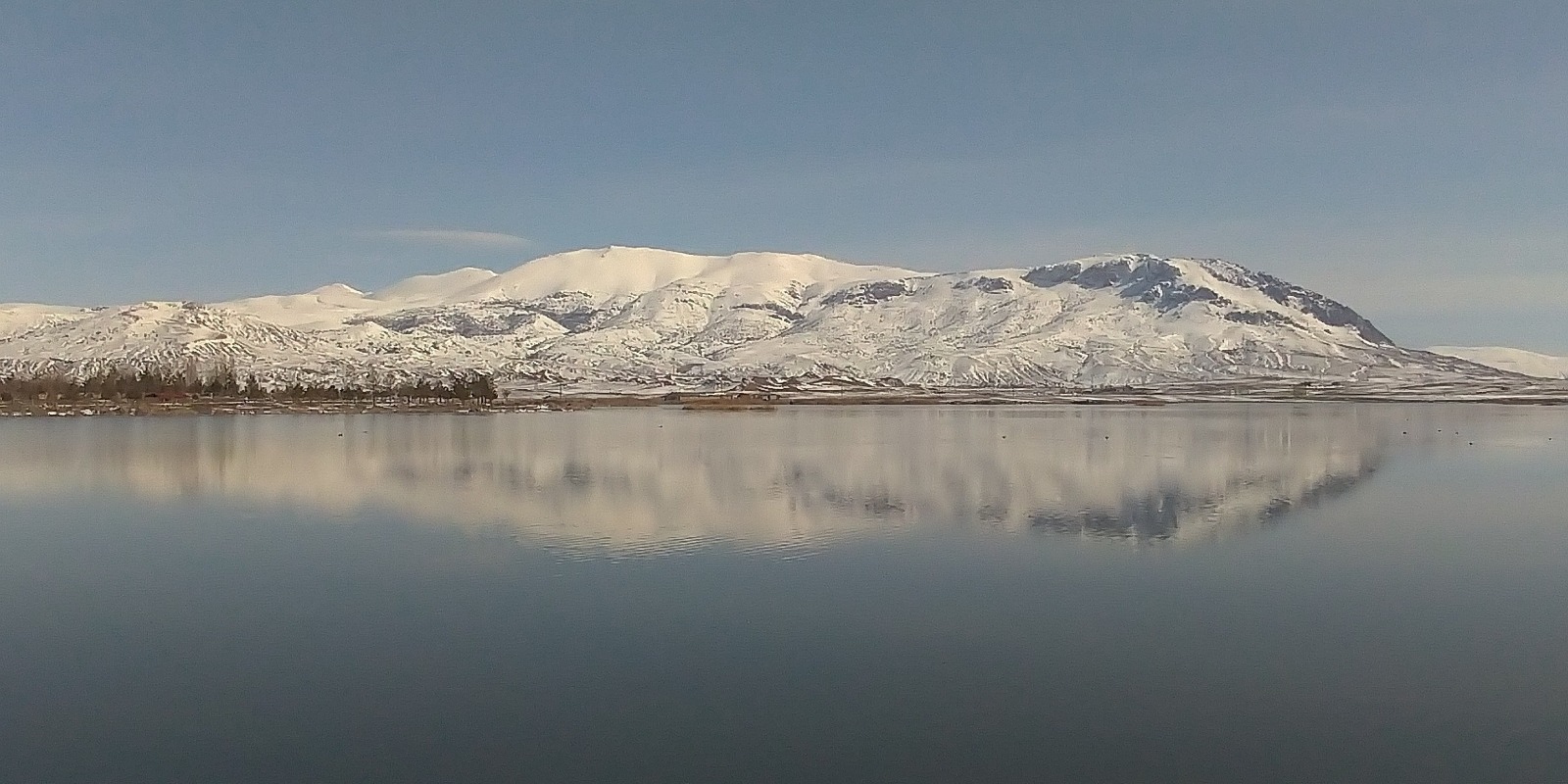 Sivas’ta Ulaş Gölü kar sularıyla yeniden doldu